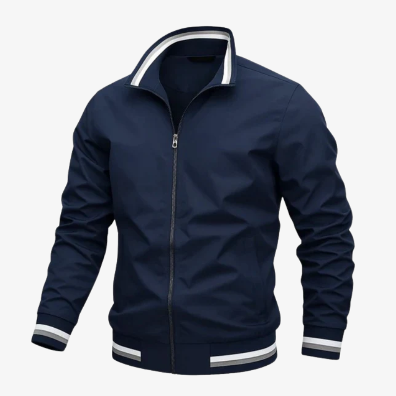 Ben – Herren Übergangsjacke mit Stehkragen & Zipper