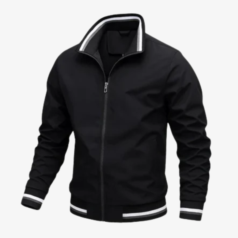 Ben – Herren Übergangsjacke mit Stehkragen & Zipper
