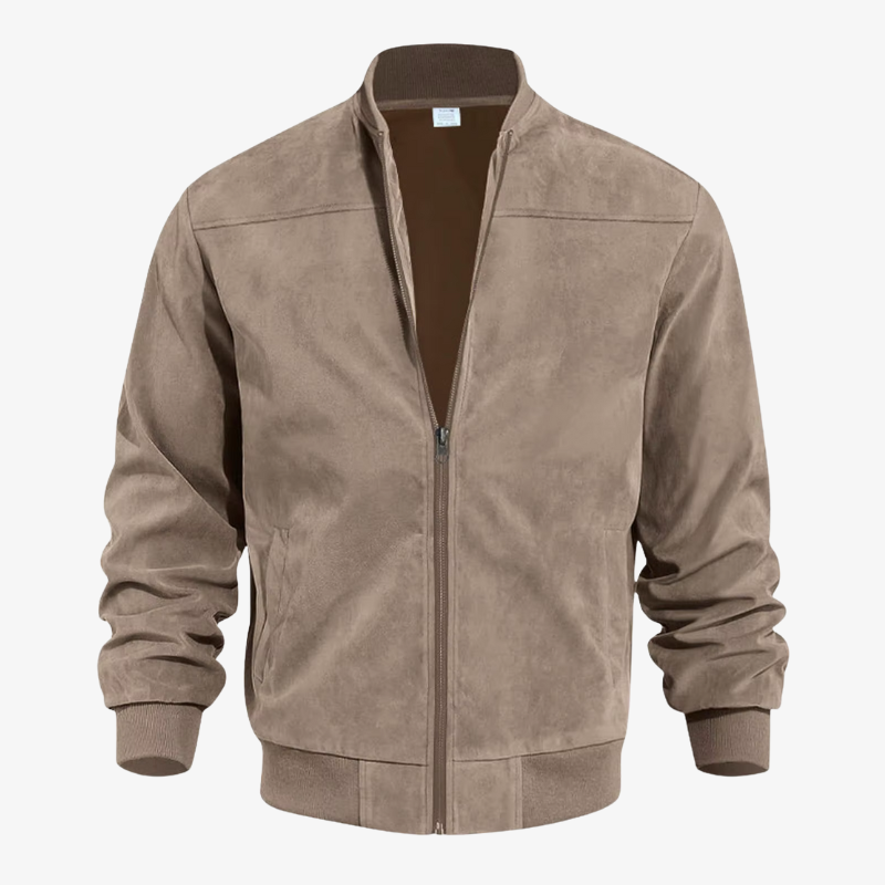 Eleganter Herren Blouson in Wildleder-Optik