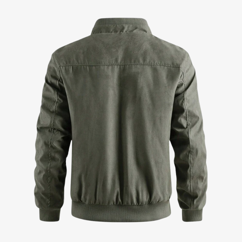Gefütterte Herren Bomberjacke mit Stepp-Fleece