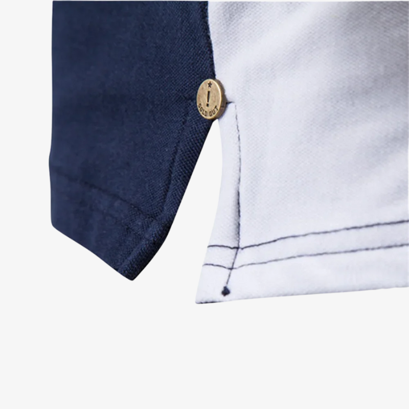 Sportliches Herren Poloshirt im Club-Look