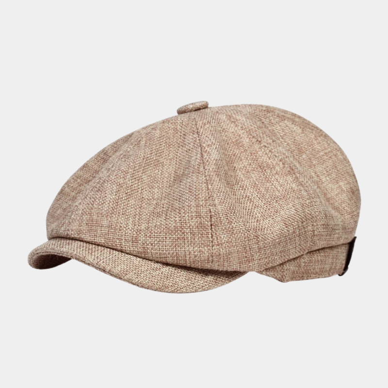 Klassische Herren Schiebermütze aus Tweed