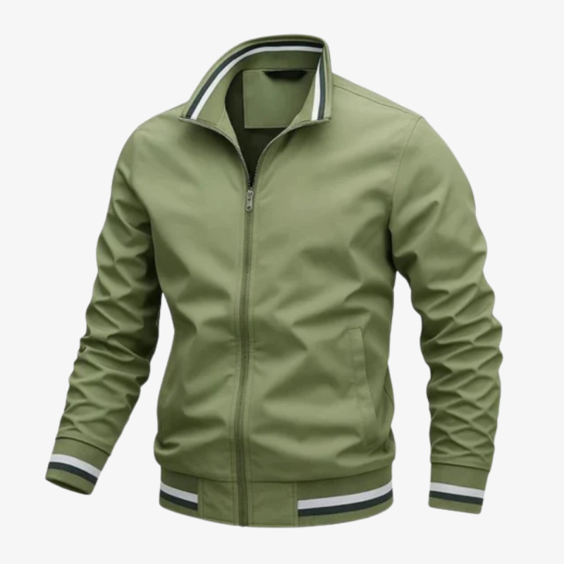 Ben – Herren Übergangsjacke mit Stehkragen & Zipper