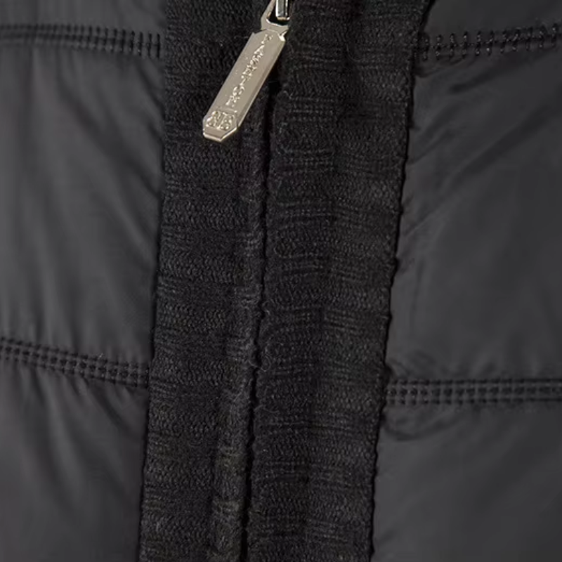 Harbour: Winter-Strickjacke mit Fleece-Futter & Merinowolle