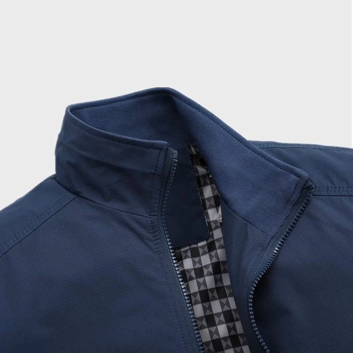 Wasserdichte Herren Allwetterjacke im Blouson-Stil